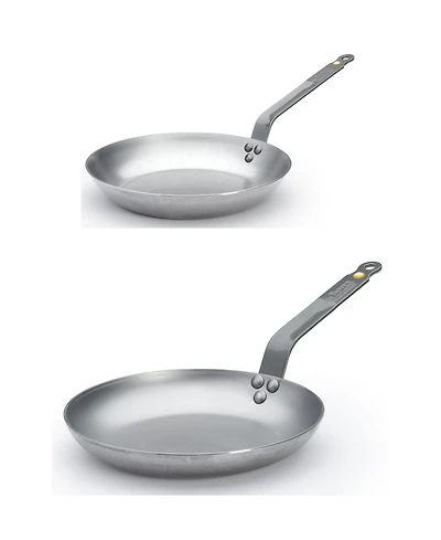 De Buyer Mineral B Carbon Steel 2-Pc. Starter Set