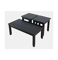 Jofran Eros Contemporary 3 Piece Coffee Table Set