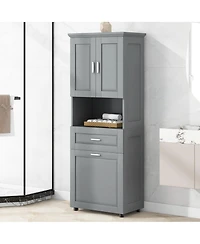 Lovmor High-Quality Mdf Storage Cabinet with Anti-Toppling Device