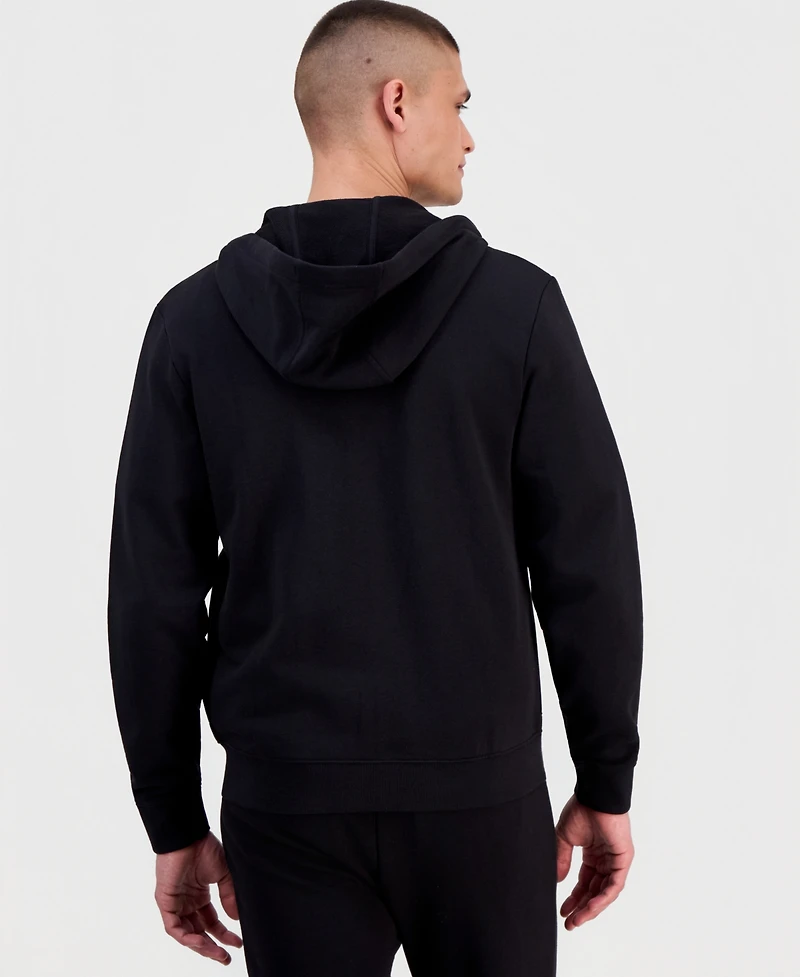 Hugo Boss Men's Cotton Logo Full-Zip Hoodie