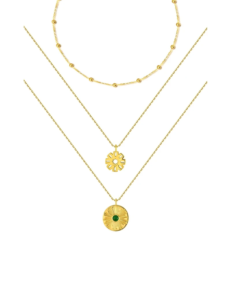 Retro Chic Madonna Necklaces Set