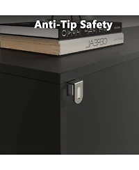 gaomon 63" Sideboard Cabinet with 4 Doors, Modern Buffet Storage Cabinet for Dining Room, Living Room, Office