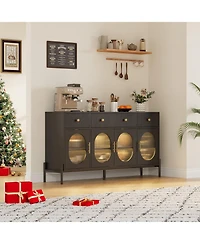 gaomon Buffet Cabinet with Storage,62'' Large Sideboard