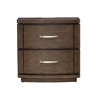 Liberty Furniture Drawer Nightstand with Charging Station - A/C, Usb, Usb-c