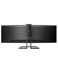 Philips Brilliance 499P9H 48.8" 32:9 Dqhd Curved Va Lcd W-led Monitor, Built-In-Speakers