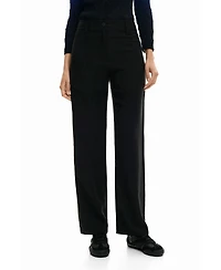 Desigual Women's Straight trousers pockets