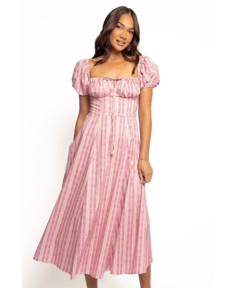 Petal and Pup Women's Amethyst Midi Dress