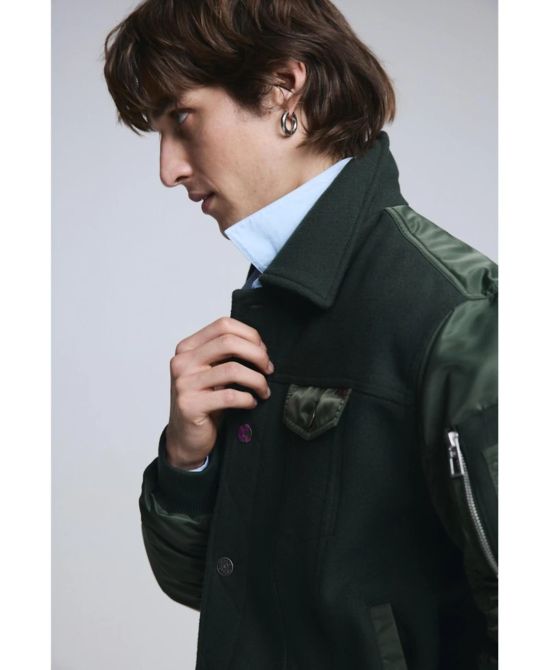 Desigual Men's Bomber jacket fabric