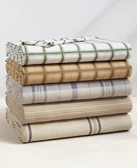 Linery & Co Ultra-Soft Turkish Cotton Plaid Flannel Sheet Set