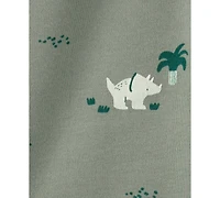 Carter's Baby Boys' Dinosaur Print Bodysuits and Pants, 3-Piece Set