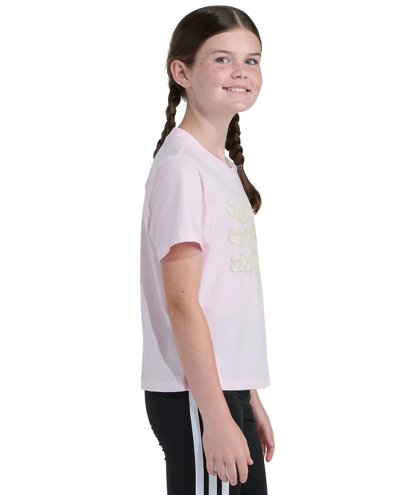 adidas Girls' 8-16 Short-Sleeve Graphic T-Shirt