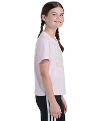 adidas Girls' 8-16 Short-Sleeve Graphic T-Shirt