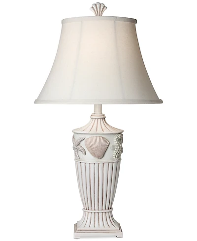 StyleCraft Cream Seaside Table Lamp