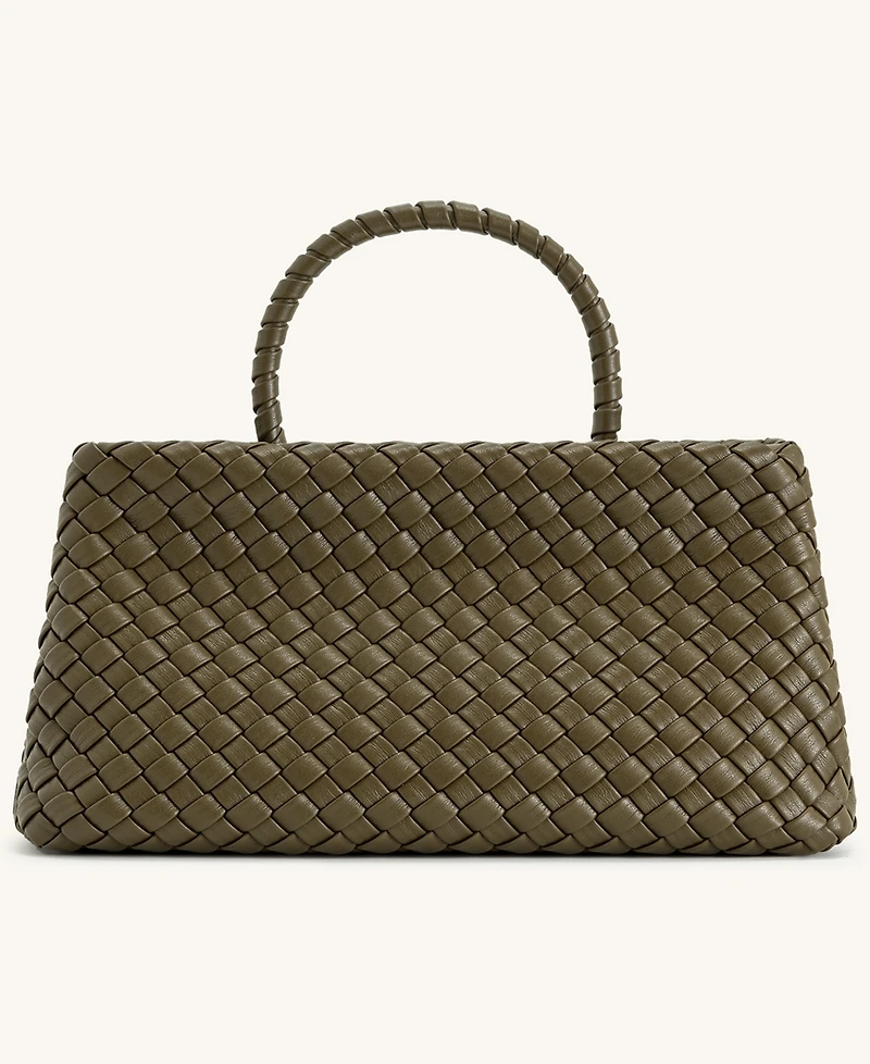 Jw Pei Elora Small Woven Tote Bag