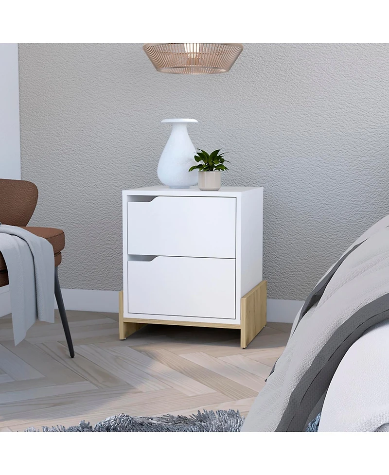 Streamdale Furniture Brookland 2-Drawer Nightstand
