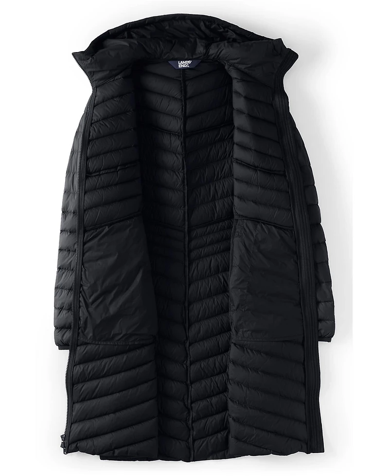 Lands' End Plus Size Wanderweight Packable Down Coat