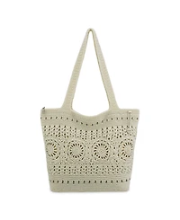 The Sak Classic Large Crochet Carryall Tote Bag