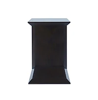 Jofran Nobu Modern Beveled Angle Wood Accent End C-Table
