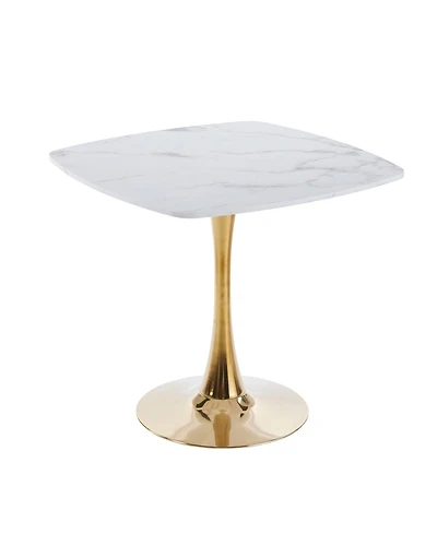 Boyel Living 31.5" Square Dining Table for 2-4 Persons Modern Kitchen Small Space Leisure Table