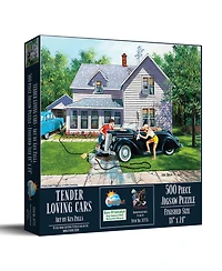SunsOut Tender Loving Cars 500 piece Jigsaw Puzzle for Adults