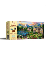 Cozy Lake House 300 piece Jigsaw Puzzle for Adults