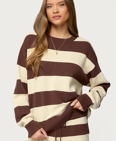 Edikted Women's Riley Oversized Knit Sweater