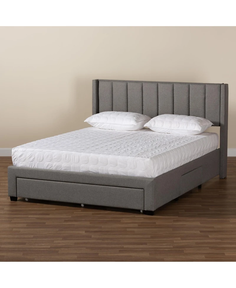 Boxton Studio Coronado 83.3" Mid-Century Full Storage Platform Bed