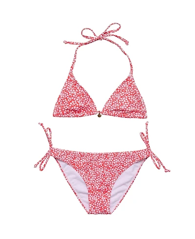 Snapper Rock Big Girls Ditsy Bloom Teen Triangle Bikini