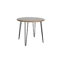 Jofran Brennan 42" Round Modern Contemporary Solid Wood Counter Height Dining Table