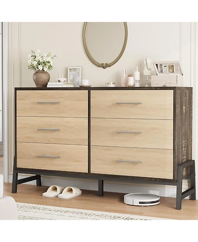 Gaomon 6 - Drawer Dresser - Mdf & Pb Board, R