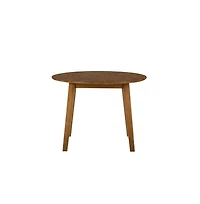 Jofran Simplicity Solid Wood Classic Round Drop-leaf Table
