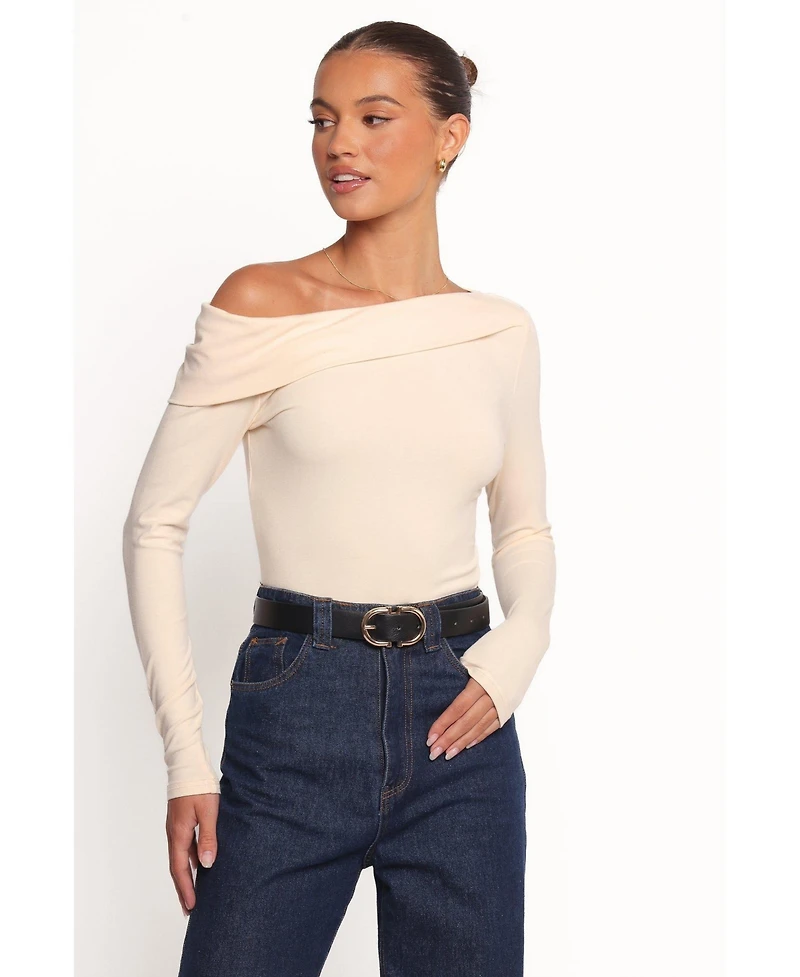 Petal and Pup Women's Liah Off Shoulder Knit Top
