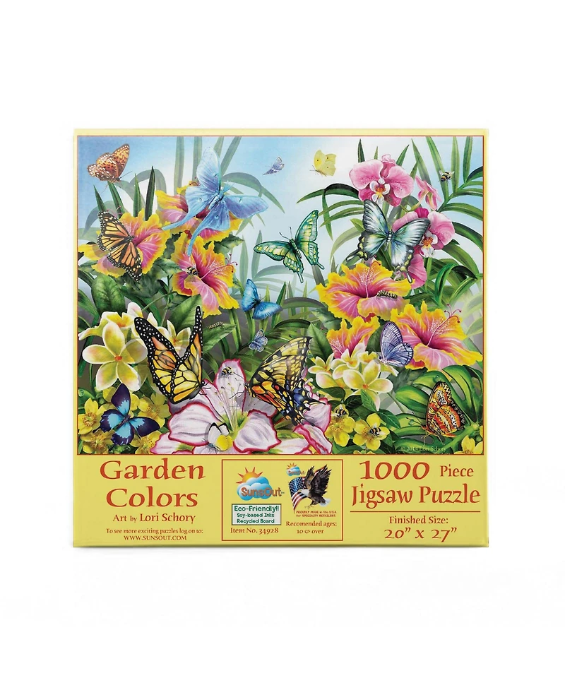 SunsOut Garden Colors 1000 piece Jigsaw Puzzle for Adults