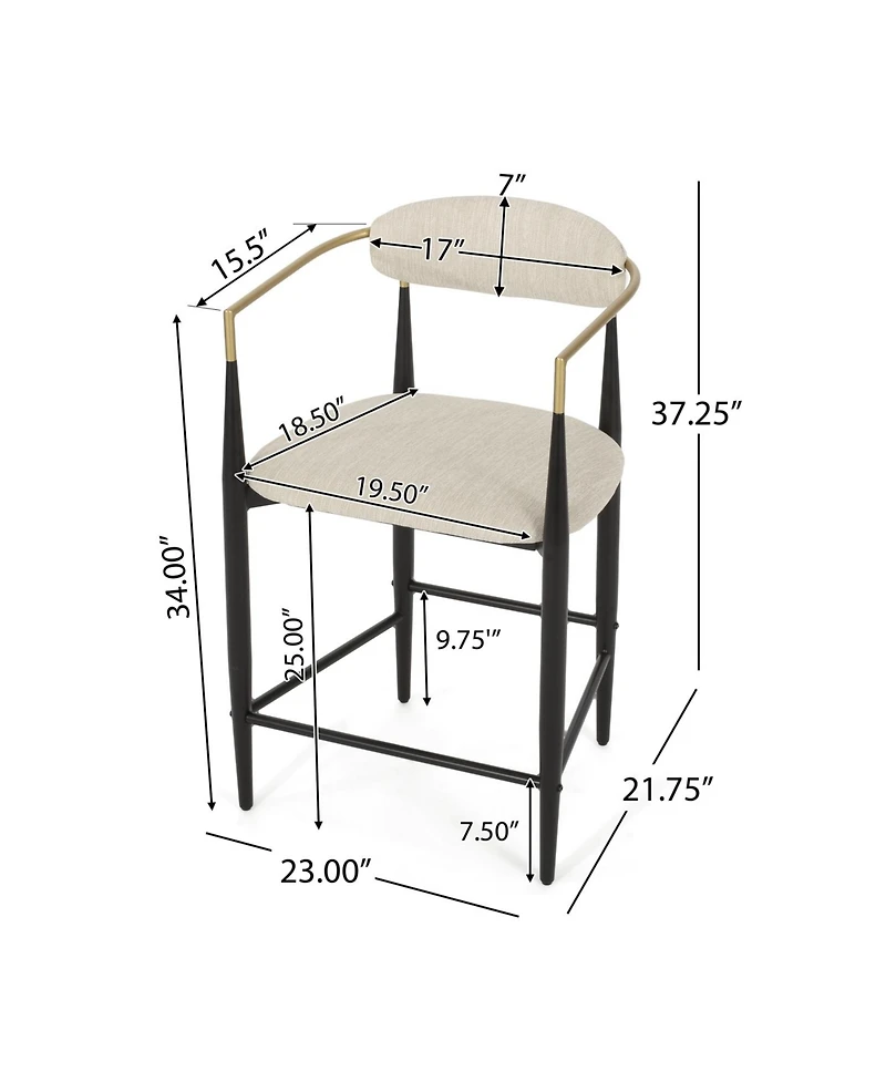 Streamdale Counter Stool (Set Of 2)- 72828.00MP2