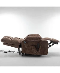 Streamdale Big & Tall Lift Chair w/ Heat & Massage, 2 Okin Motors