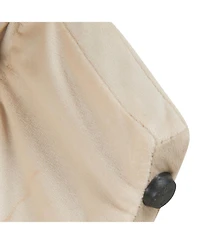 Streamdale Furniture Velvet Lounge Chair, 2-in-1 Pet Friendly Accent Chair