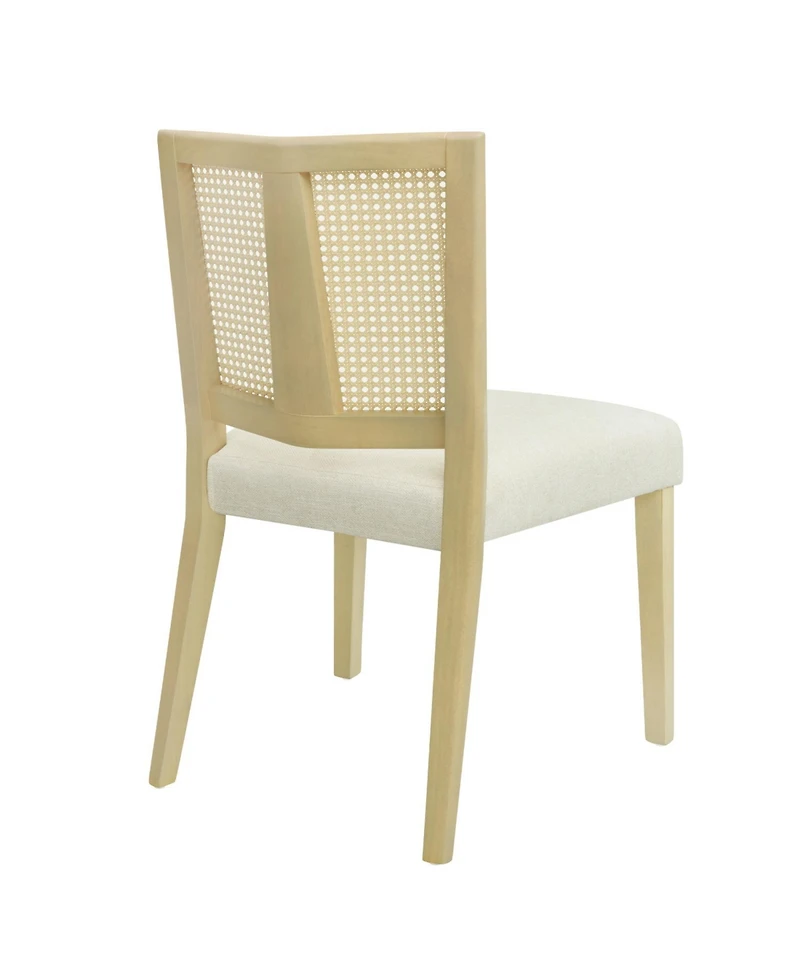 Streamdale Furniture Rattan Dining Chair Without Arm Set of 2