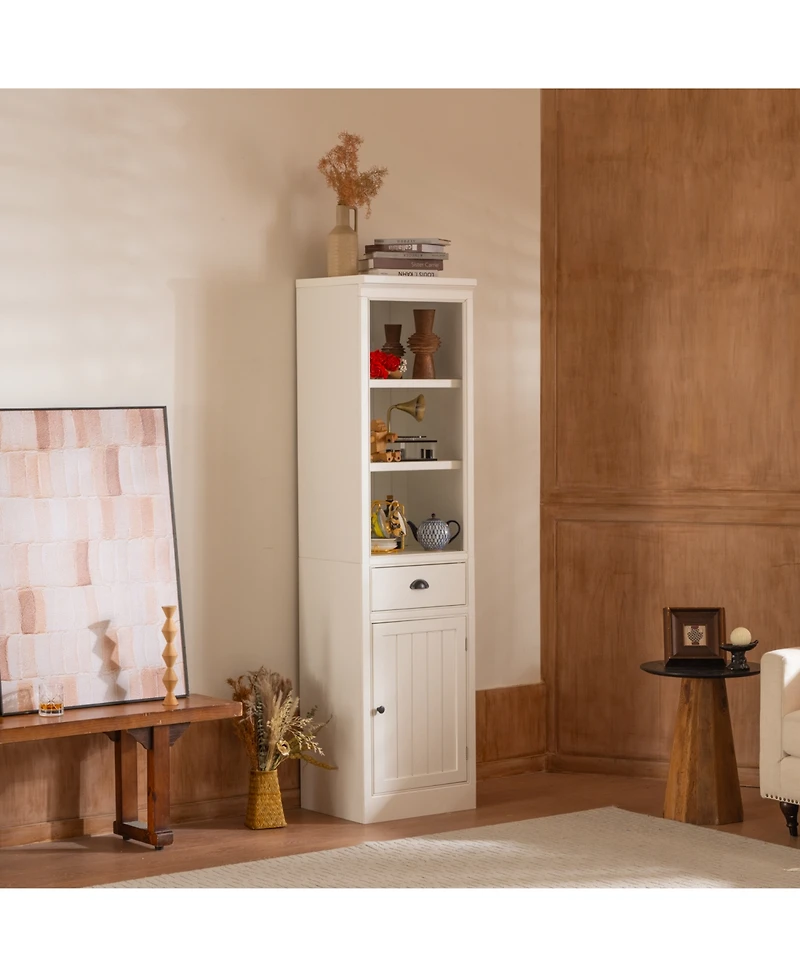 Streamdale Furniture 75" Display Shelf with Cabinet