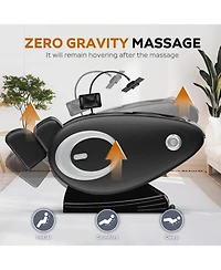 Streamdale Furniture + Faux Leather (or specify actual material) + Zero Gravity & Full Body Air Pressure + Massage Chair Recliner