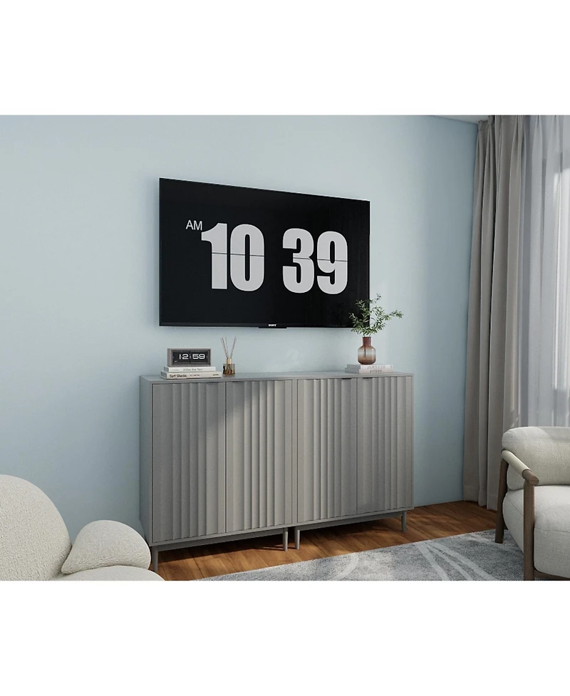 Streamdale Furniture Modern Kitchen Storage Cabinet