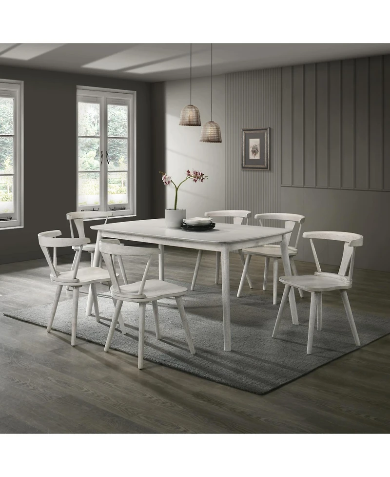 Streamdale Furniture 2 Rustic Farmhouse Dining Chairs