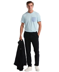 Original Penguin Men's Solid Slim-Fit Flat Front Pants