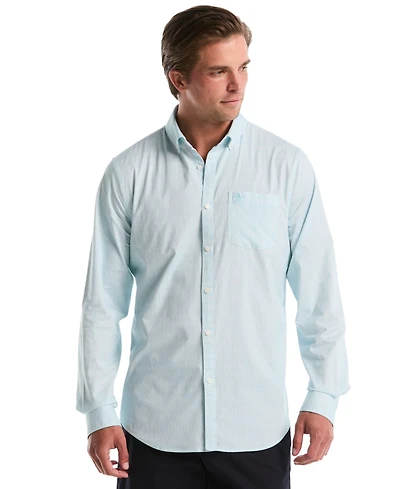 Original Penguin Men's Croquet Print Collared Shirt