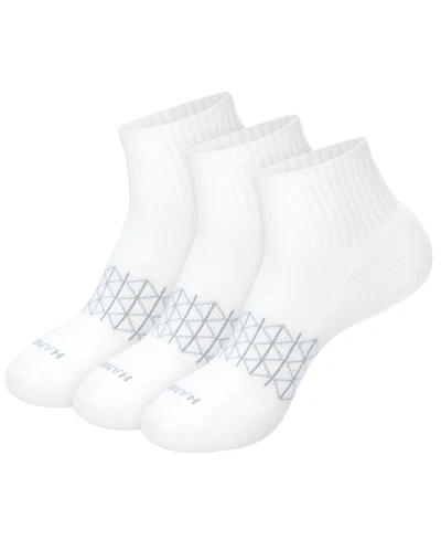 Hanes Men's Ultimate Absolute Comfort Ankle-Length Socks, 3-Packs