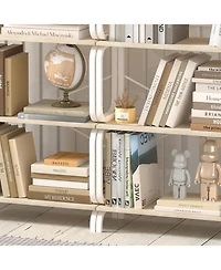 Streamdale Furniture Industrial Bookshelf, Open 5-Tier