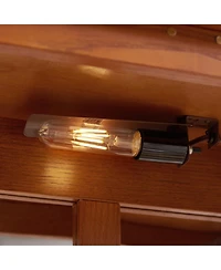 Streamdale Furniture Lighted Glass Display Cabinet