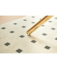 Streamdale Furniture 4–6 Pc. Glass Top Dining Set with Mid-Century Design