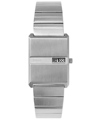 Breda 'Pulse' Stainless Steel and Metal Bracelet Watch, 26mm