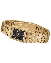 Breda Women's 'Virgil Revival' Gold Stainless Steel Bracelet Watch