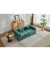 Streamdale Furniture Streamdale Compression Convertible Floor Sofa Bed